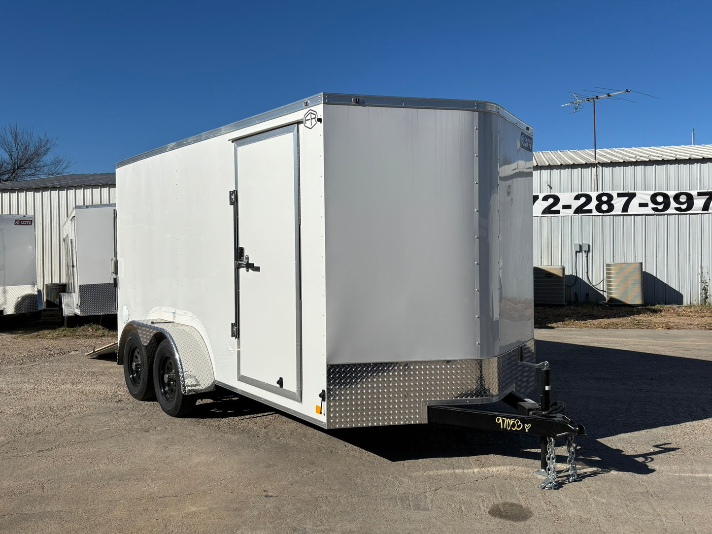7' x 14' E-Series Enclosed Trailer Cargo Mate #TXLEEH714TA2