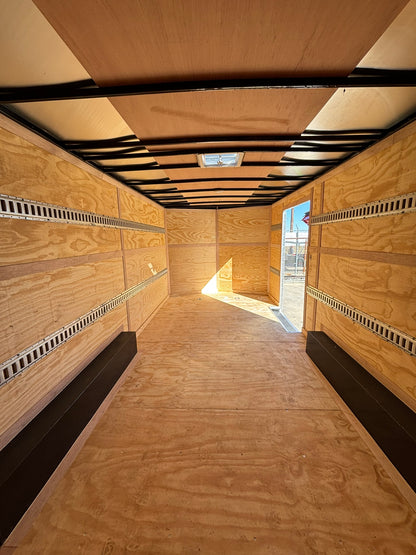 8.5 x 20' E-Series Enclosed Trailer Cargo Mate #TXEHW8.520TA3