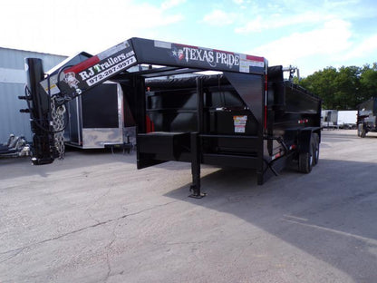 82 x 14' GN Dump Trailer Texas Pride #DT-7143-14KGN