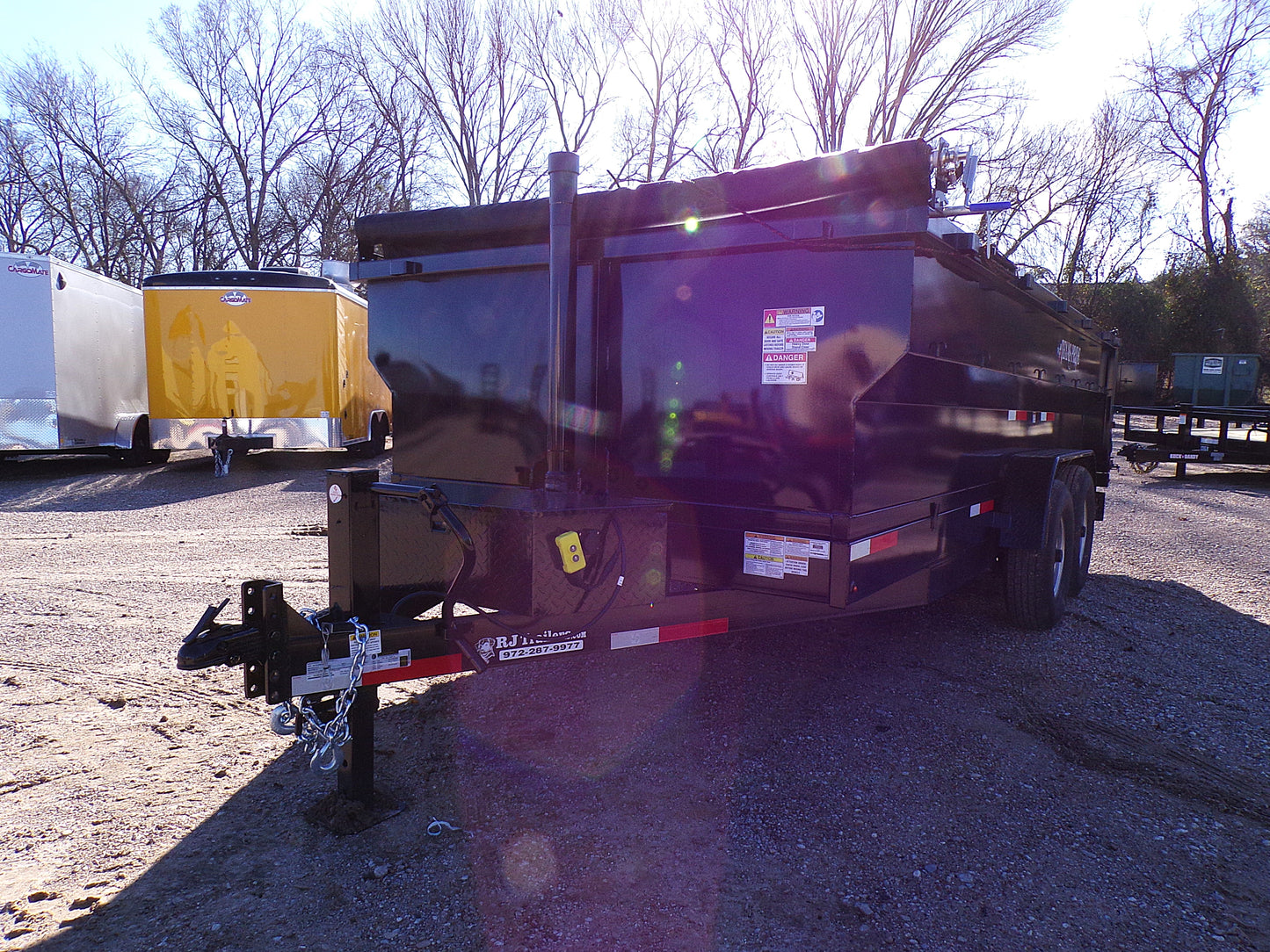 82 x 16' Dump Trailer Texas Pride #DT-7163-16KBP