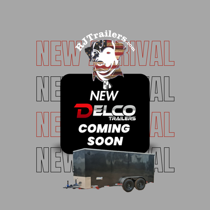 6' x 16' Cattle Stock Trailer Delco #S616