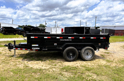 7' x 14' Dump Trailer Platinum Star #14362 - Used