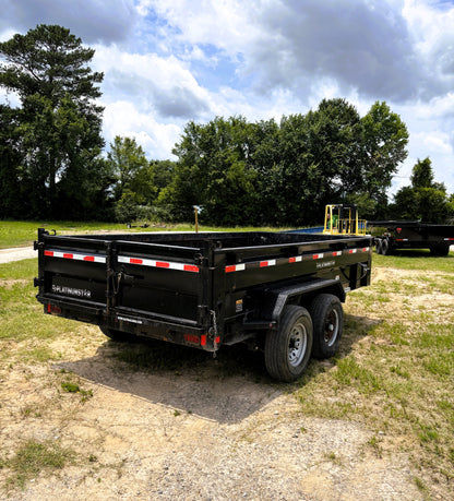 7' x 14' Dump Trailer Platinum Star #14362 - Used