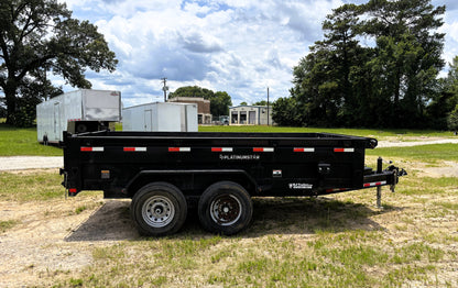 7' x 14' Dump Trailer Platinum Star #14362 - Used