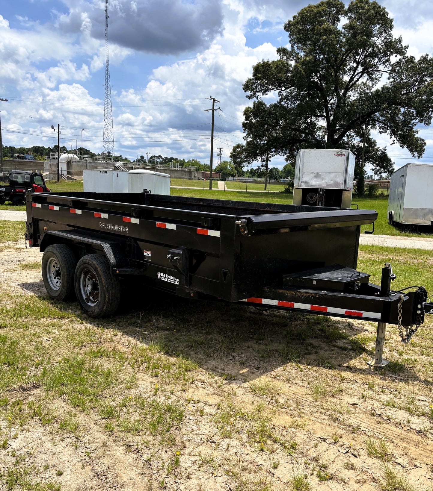 7' x 14' Dump Trailer Platinum Star #14362 - Used