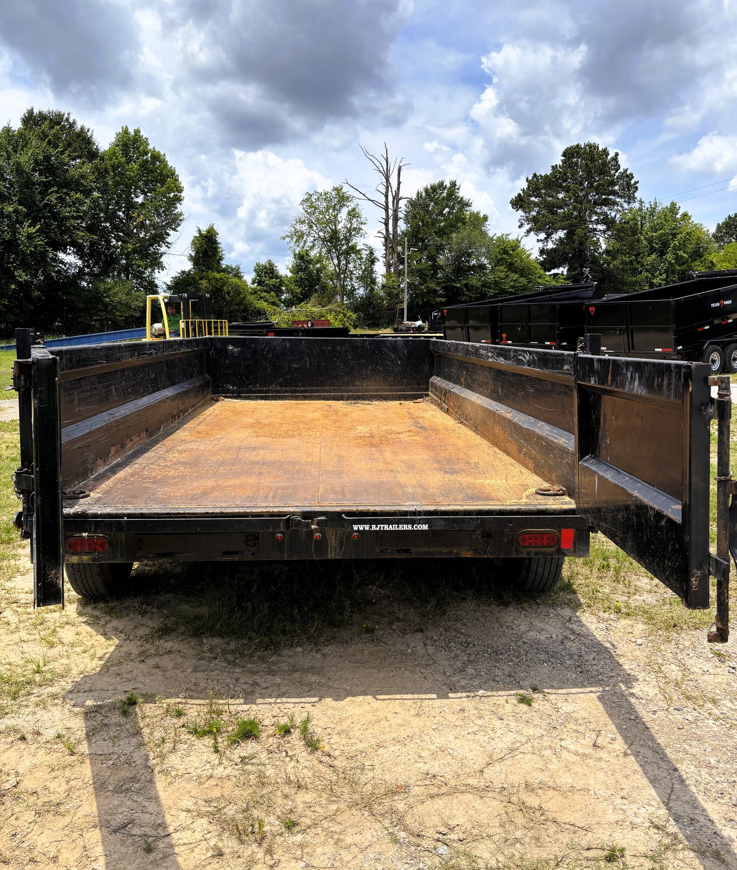 7' x 14' Dump Trailer Platinum Star #14362 - Used