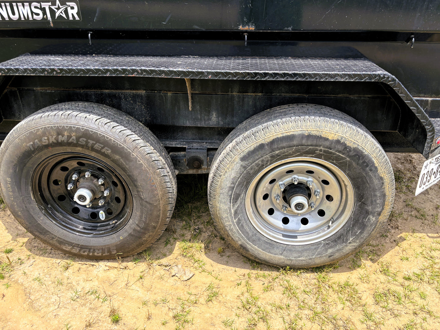 7' x 14' Dump Trailer Platinum Star #14362 - Used