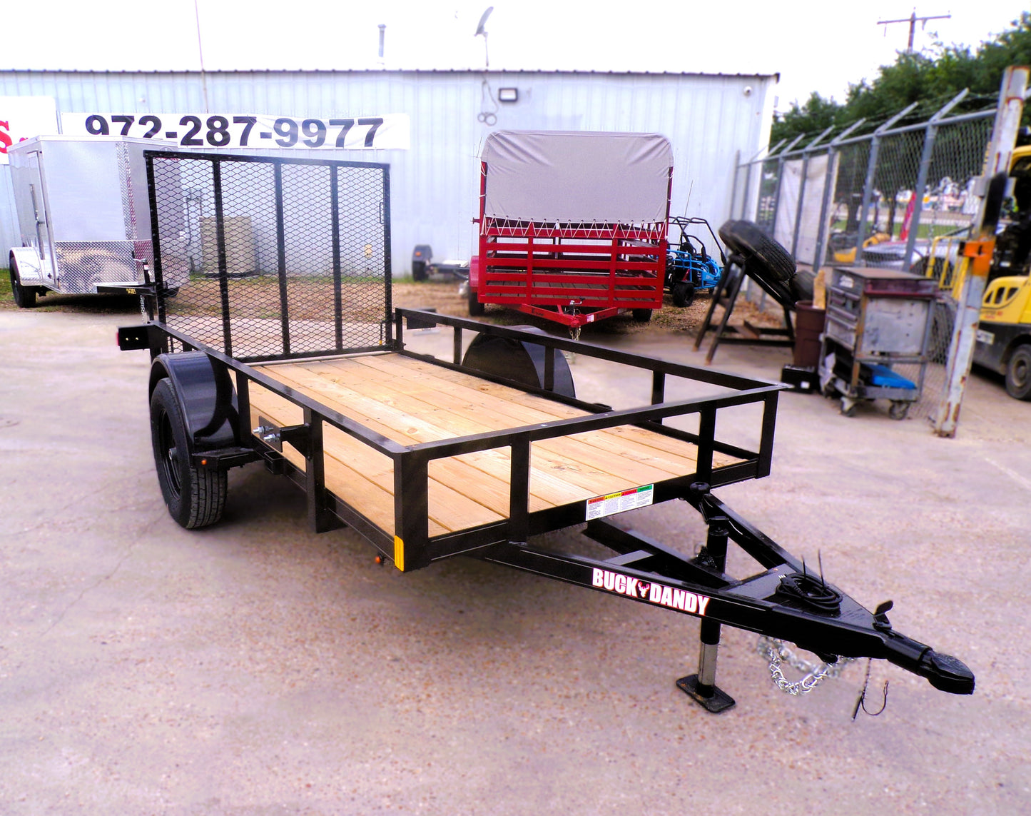 5 x 10' Utility Trailer Buck Dandy #LB-510 - New Lower Price!