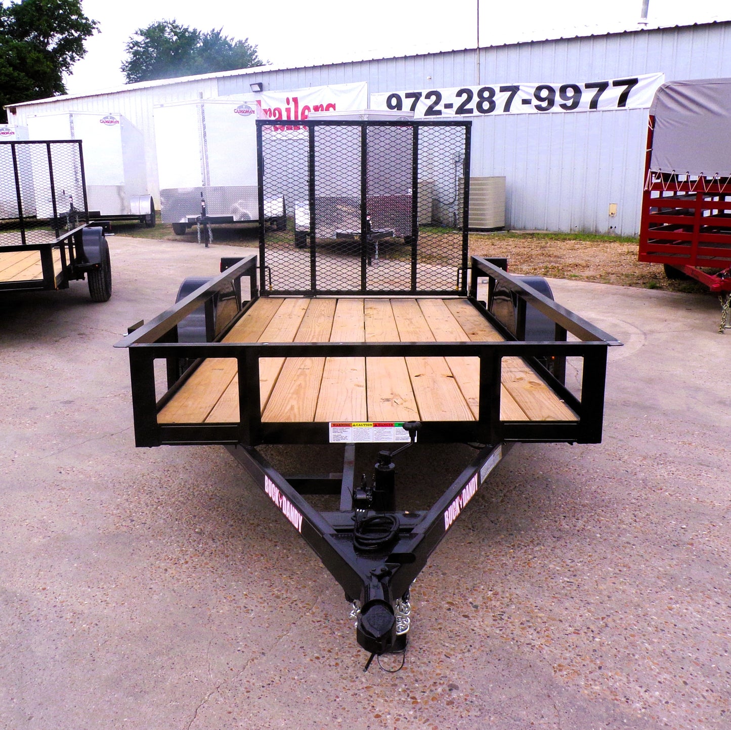 5 x 10' Utility Trailer Buck Dandy #LB-510 - New Lower Price!