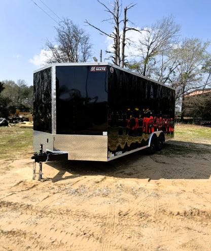 8.5 x 20' E-Series Enclosed Trailer Cargo Mate #TXEHW8.520TA2