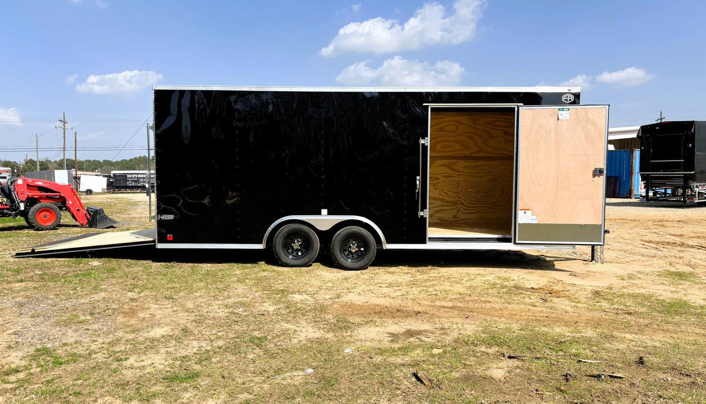 8.5 x 20' E-Series Enclosed Trailer Cargo Mate #TXEHW8.520TA2
