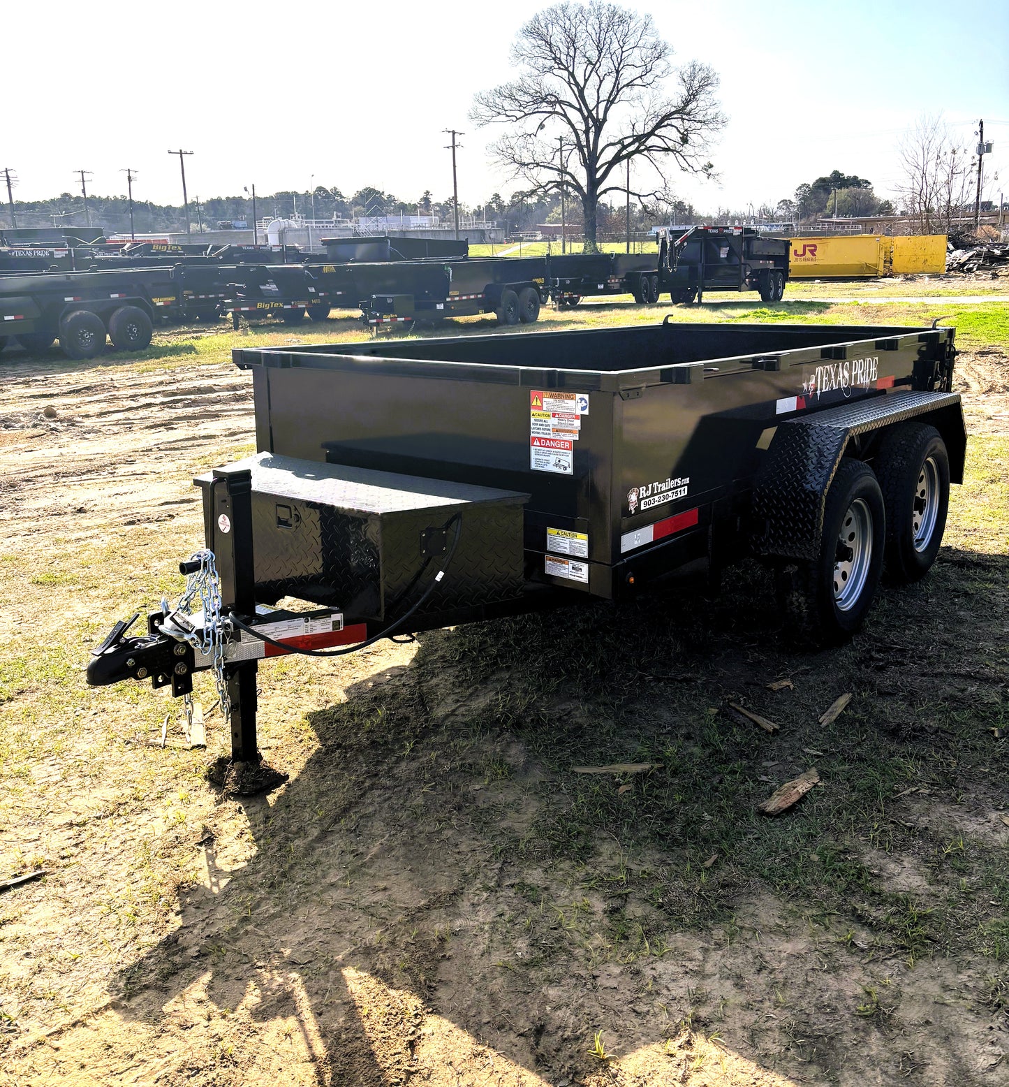 5 x 10' Dump Trailer Texas Pride #DT-510-7K