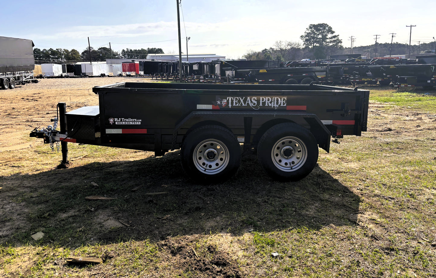 5 x 10' Dump Trailer Texas Pride #DT-510-7K