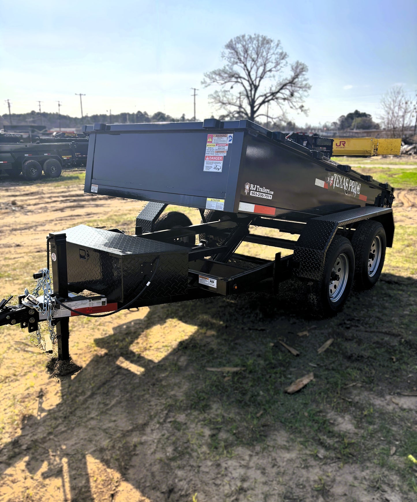 5 x 10' Dump Trailer Texas Pride #DT-510-7K