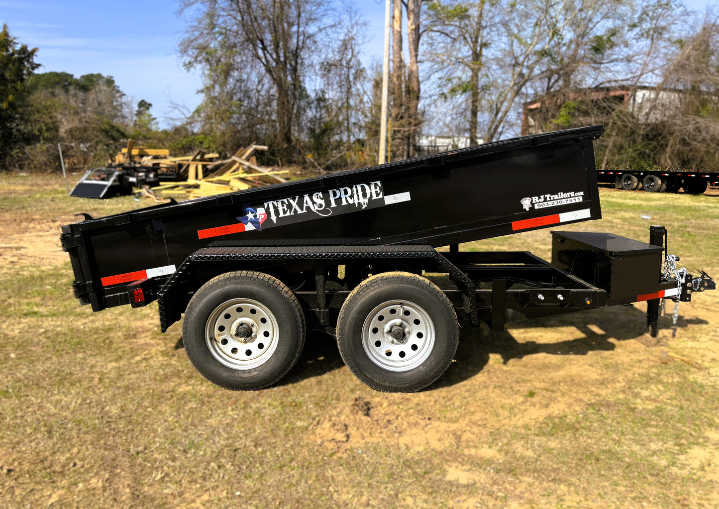 5 x 10' Dump Trailer Texas Pride #DT-510-7K