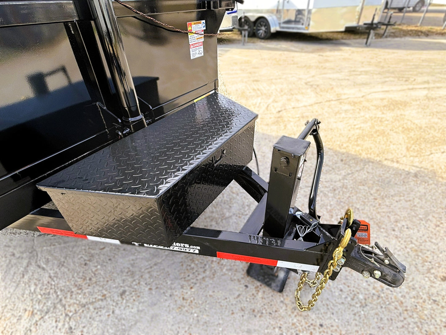 7 x 14' BP Dump Trailer Texas Pride #DT-71414-14KBP