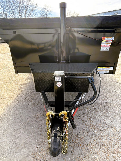 7 x 14' BP Dump Trailer Texas Pride #DT-71414-14KBP