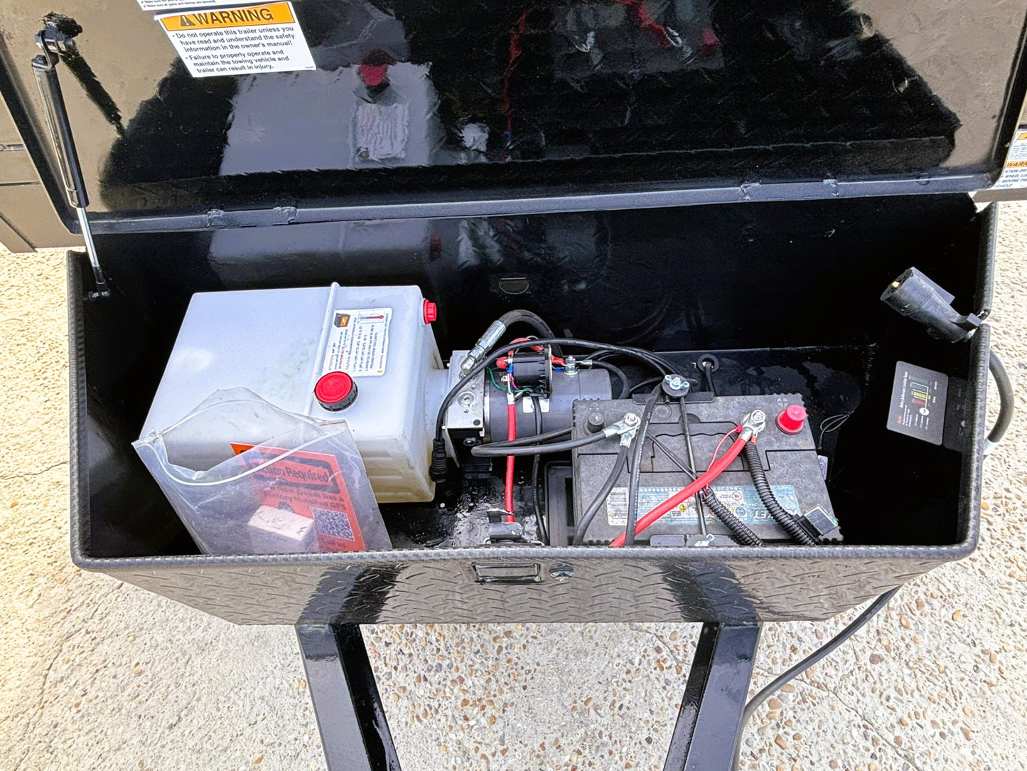 7 x 14' BP Dump Trailer Texas Pride #DT-71414-14KBP