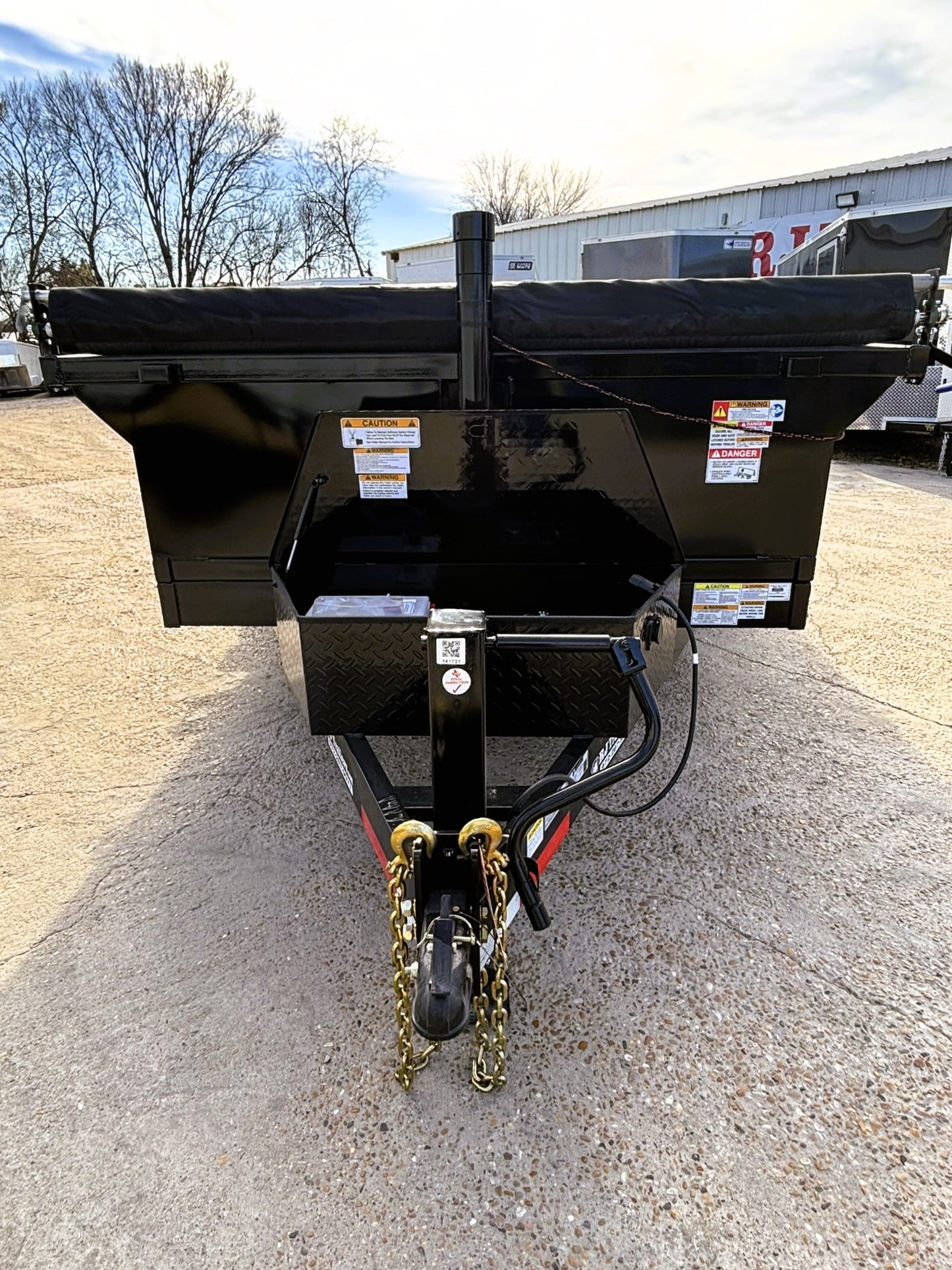7 x 14' BP Dump Trailer Texas Pride #DT-71414-14KBP