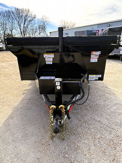 7 x 14' BP Dump Trailer Texas Pride #DT-71414-14KBP