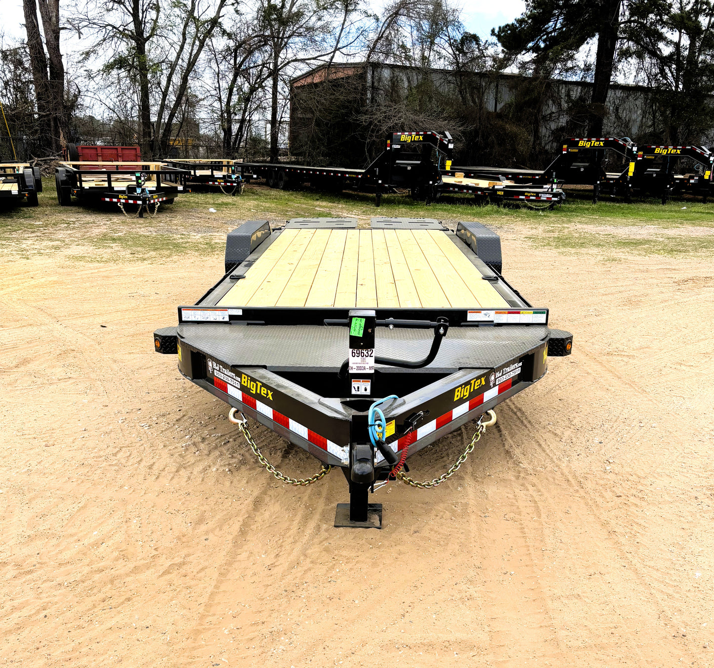 83 x 20' Equipment Trailer Big Tex #14EH-20D3A-MRBK