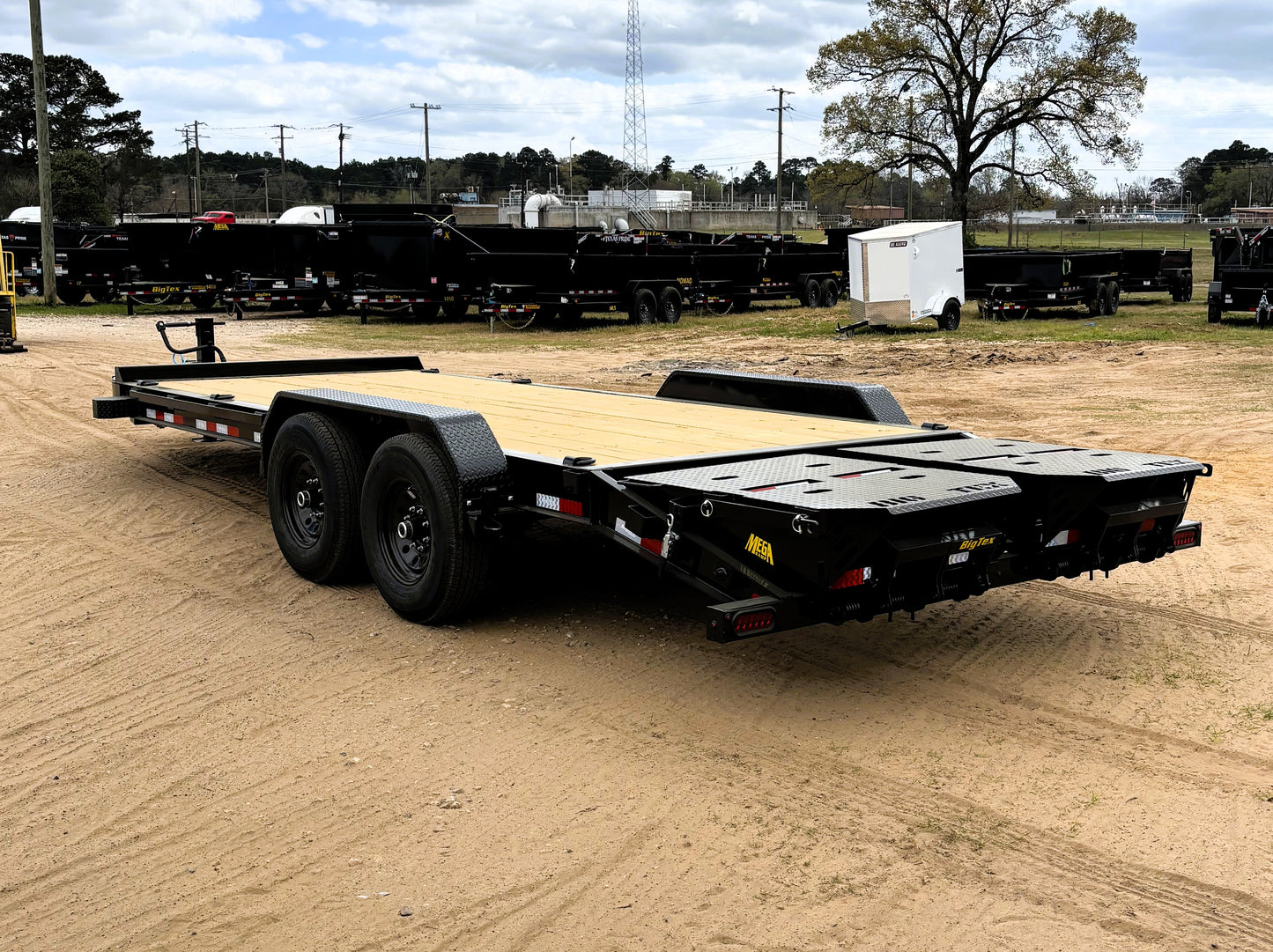 83 x 20' Equipment Trailer Big Tex #14EH-20D3A-MRBK