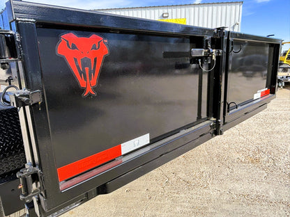 7 x 14' BP Dump Trailer Texas Pride #DT-71414-14KBP