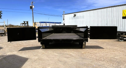 7 x 14' BP Dump Trailer Texas Pride #DT-71414-14KBP