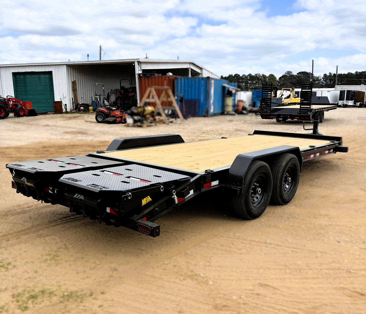 83 x 20' Equipment Trailer Big Tex #14EH-20D3A-MRBK