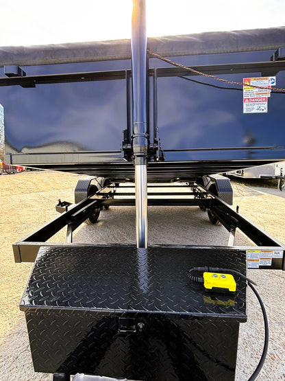 7 x 14' BP Dump Trailer Texas Pride #DT-71414-14KBP