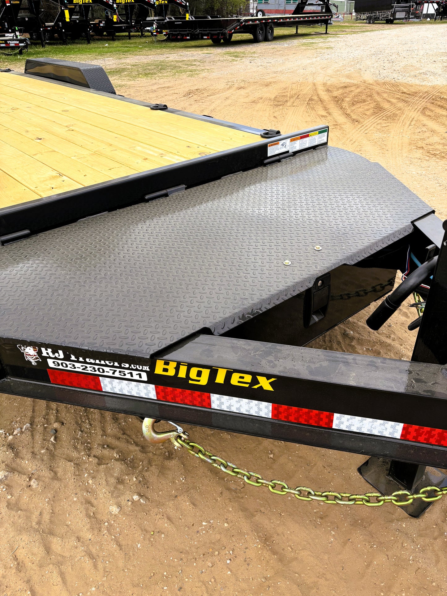 83 x 20' Equipment Trailer Big Tex #14EH-20D3A-MRBK