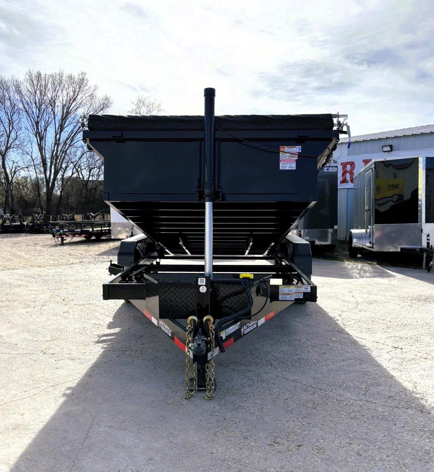 7 x 14' BP Dump Trailer Texas Pride #DT-71414-14KBP