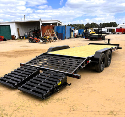 83 x 20' Equipment Trailer Big Tex #14EH-20D3A-MRBK