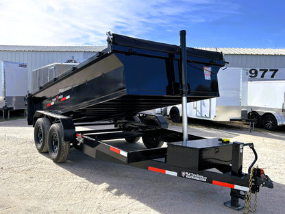 7 x 14' BP Dump Trailer Texas Pride #DT-71414-14KBP