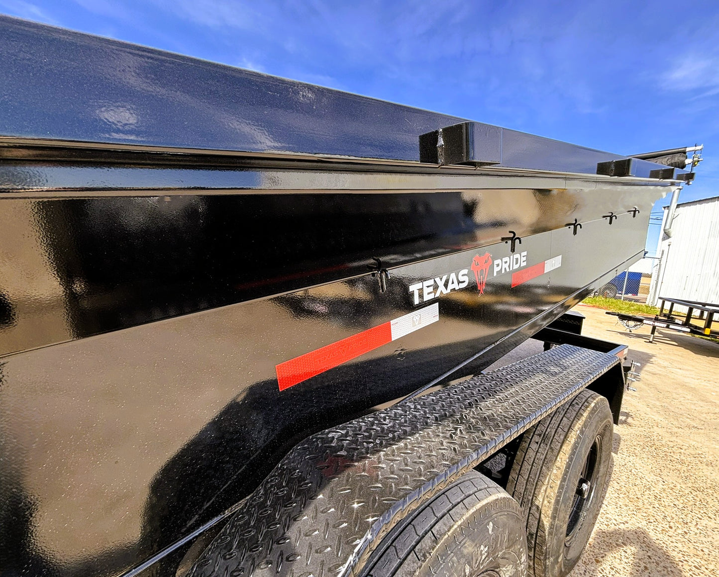 7 x 14' BP Dump Trailer Texas Pride #DT-71414-14KBP