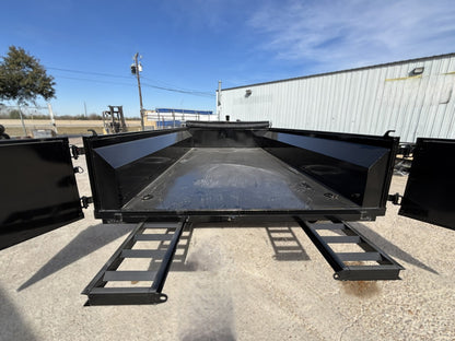 7 x 14' BP Dump Trailer Texas Pride #DT-71414-14KBP