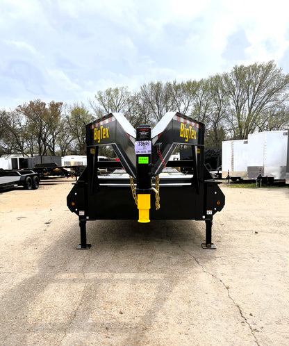 102 x 25' (20 + 5) GN Trailer Big Tex #14GN-25D5A-MRBK