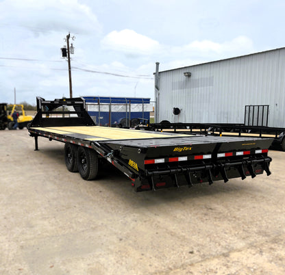 102 x 25' (20 + 5) GN Trailer Big Tex #14GN-25D5A-MRBK