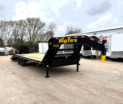 102 x 25' (20 + 5) GN Trailer Big Tex #14GN-25D5A-MRBK