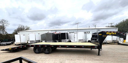 102 x 25' (20 + 5) GN Trailer Big Tex #14GN-25D5A-MRBK
