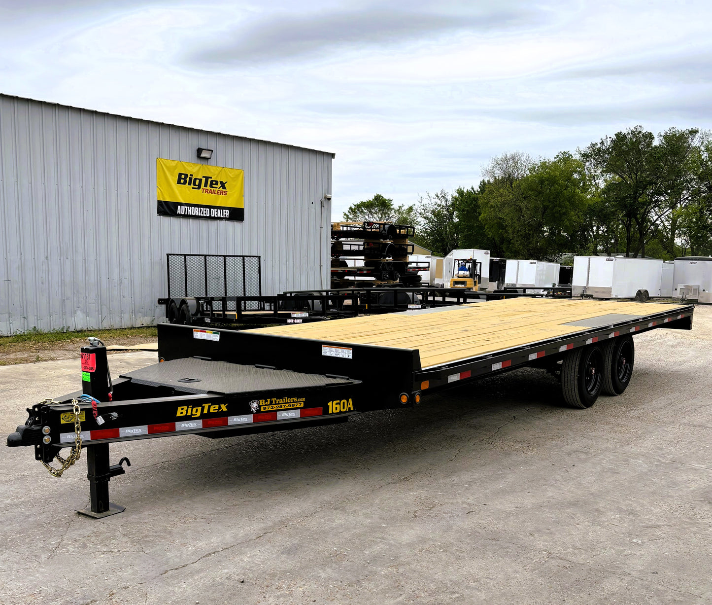 102 x 22' Deckover Trailer Big Tex #16OA-22STA-S8BK