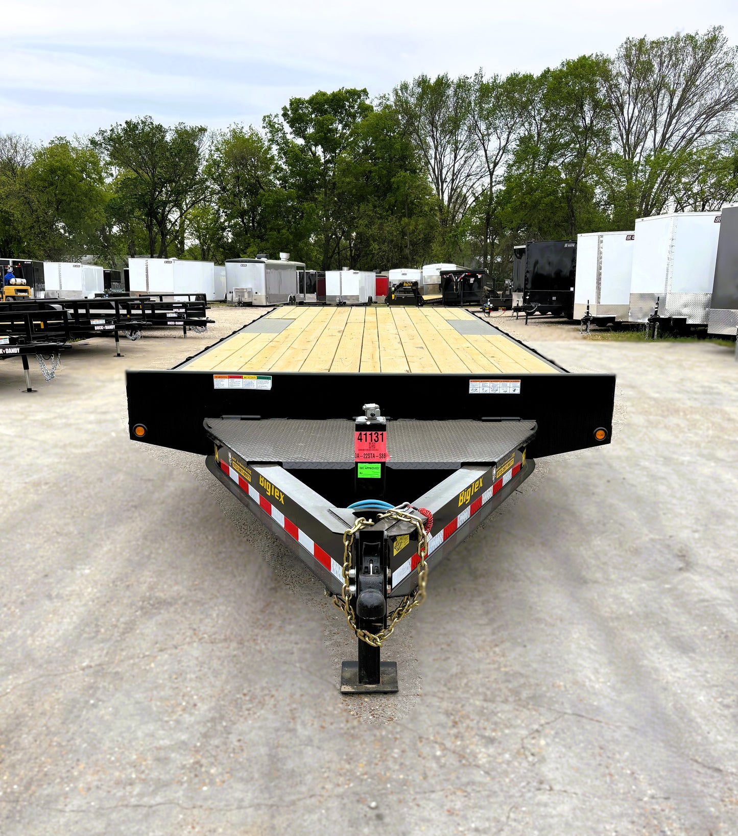 102 x 22' Deckover Trailer Big Tex #16OA-22STA-S8BK