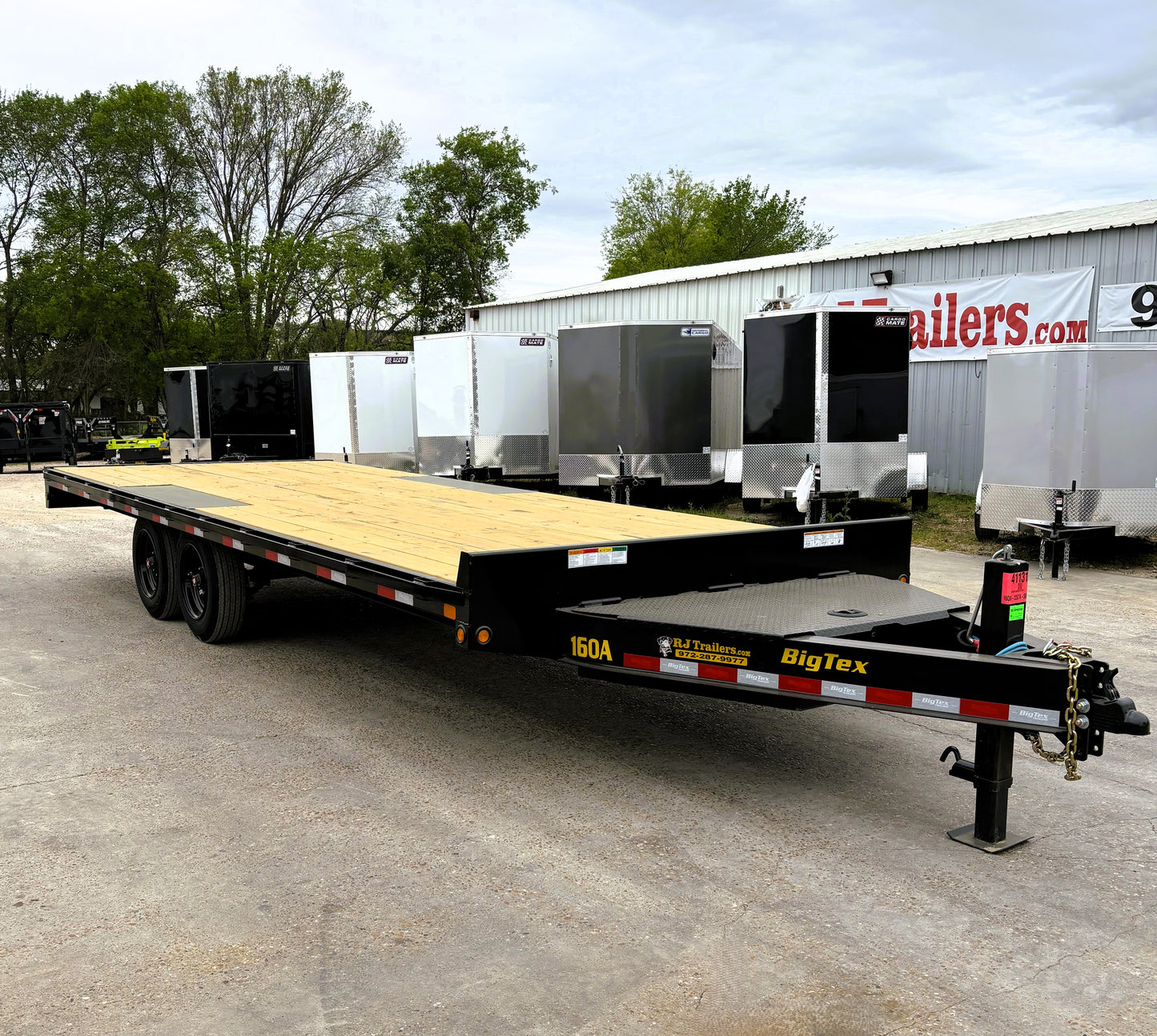 102 x 22' Deckover Trailer Big Tex #16OA-22STA-S8BK
