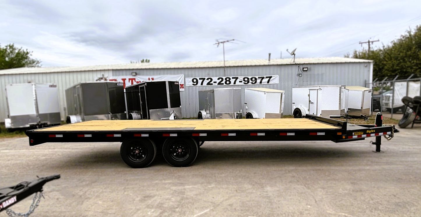102 x 22' Deckover Trailer Big Tex #16OA-22STA-S8BK