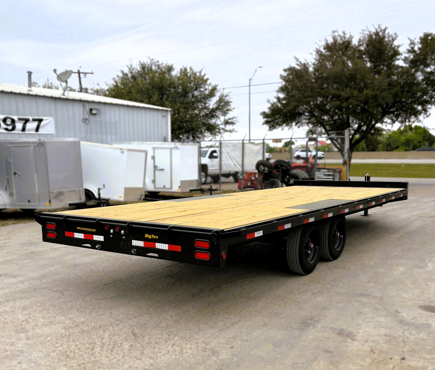102 x 22' Deckover Trailer Big Tex #16OA-22STA-S8BK