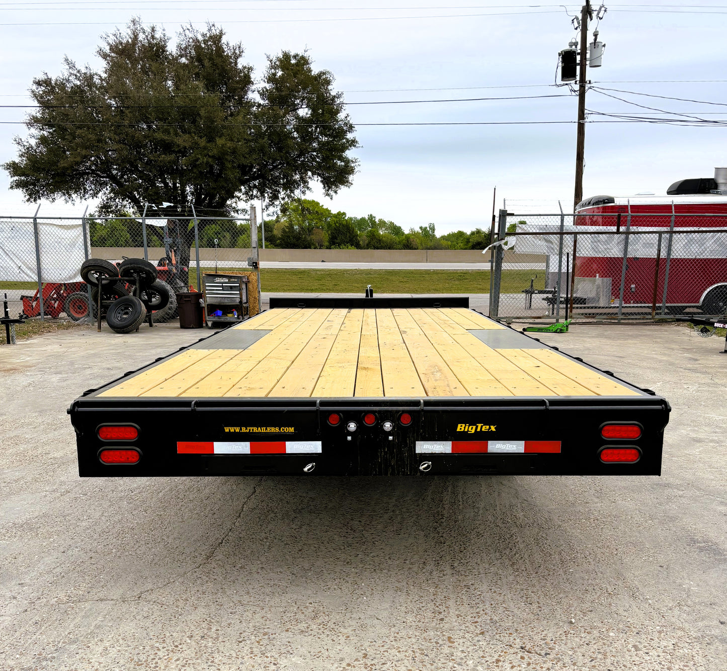 102 x 22' Deckover Trailer Big Tex #16OA-22STA-S8BK
