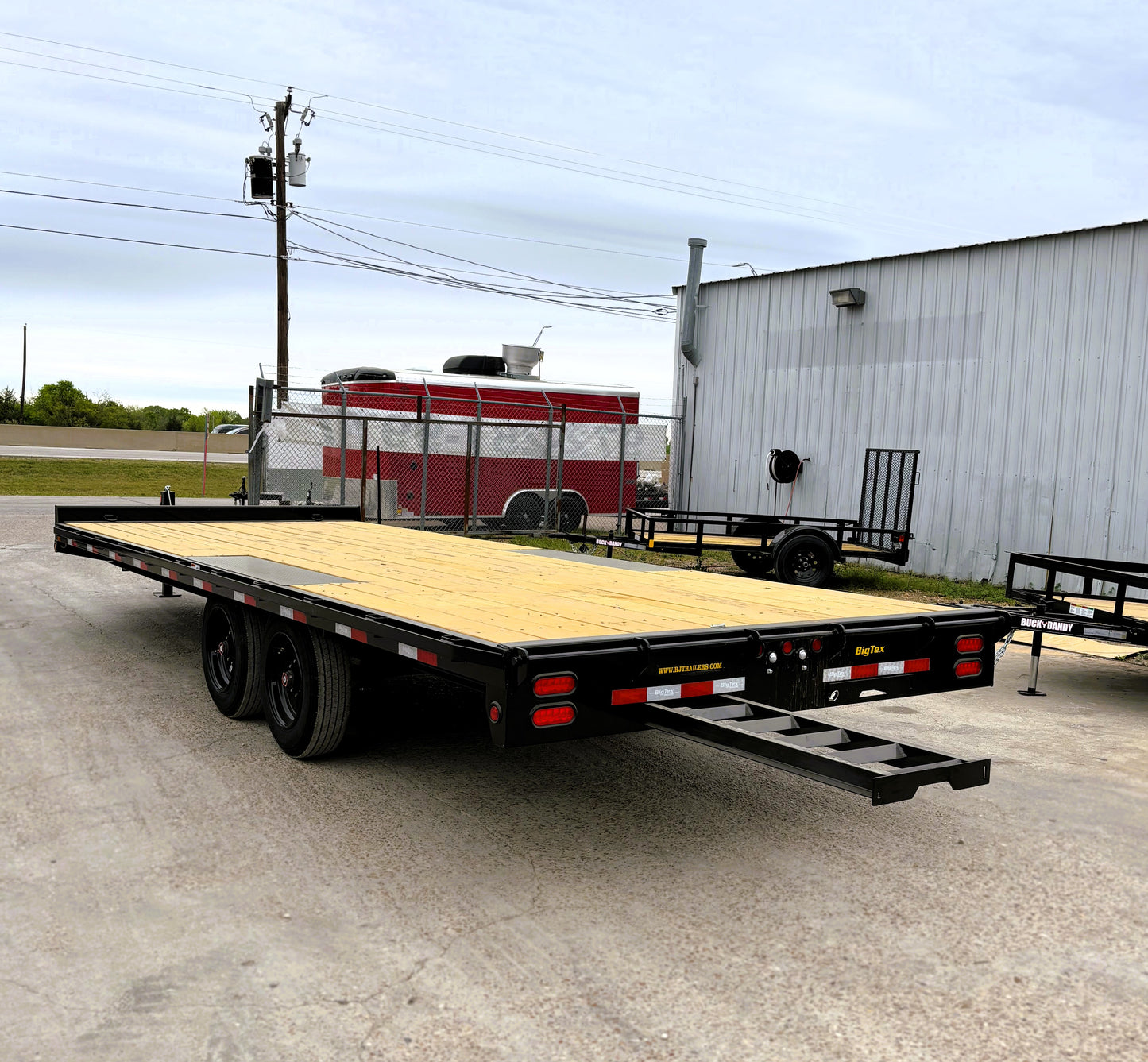 102 x 22' Deckover Trailer Big Tex #16OA-22STA-S8BK