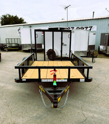 5 x 8' SA Utility Trailer Big Tex #30SA-08R1A-4PBK