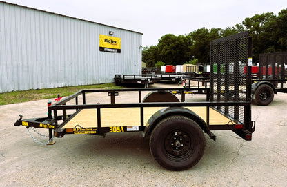 5 x 8' SA Utility Trailer Big Tex #30SA-08R1A-4PBK