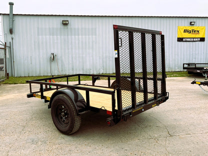5 x 8' SA Utility Trailer Big Tex #30SA-08R1A-4PBK